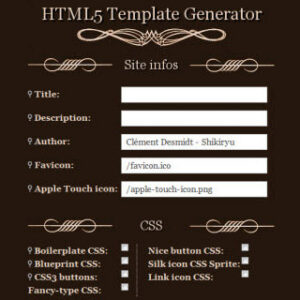 Boilerplate Generator for App Frameworks